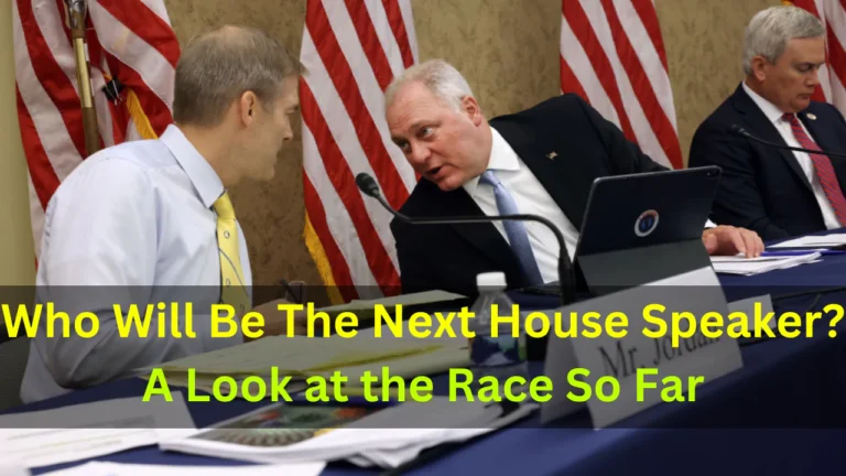 Republican House Speaker Race