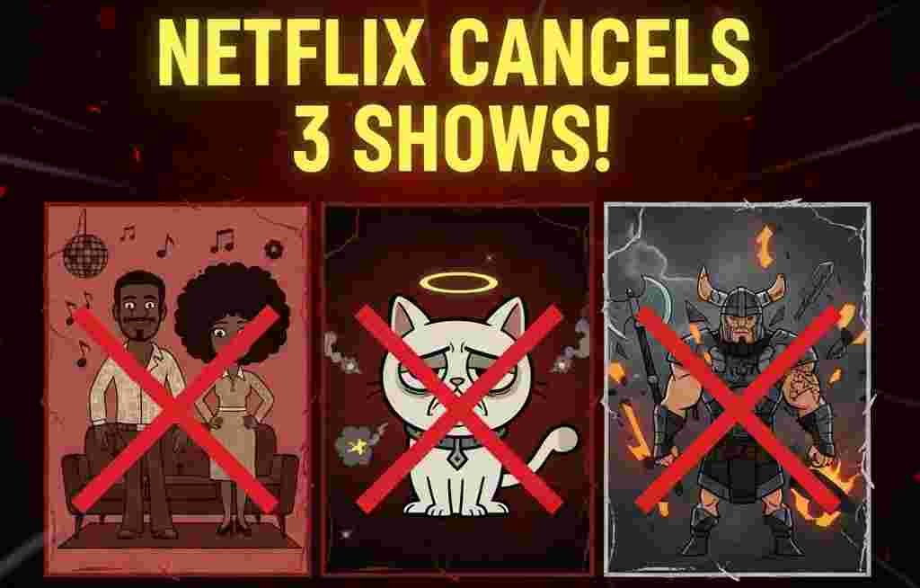 Netflix Cancels Three Adult Animated Shows After Just One Season