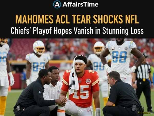The Unthinkable End: Patrick Mahomes’ ACL Tear Seals Chiefs’ Doomed Season