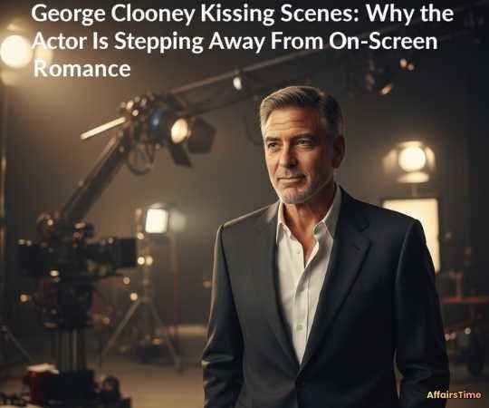 George Clooney Kissing Scenes: Why the Oscar Winner Says He Won’t Kiss Female Co-Stars Anymore